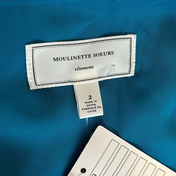 Anthropologie Moulinet Soeurs Island Nightfall Silk Embellished Dress - Picture 11 of 11